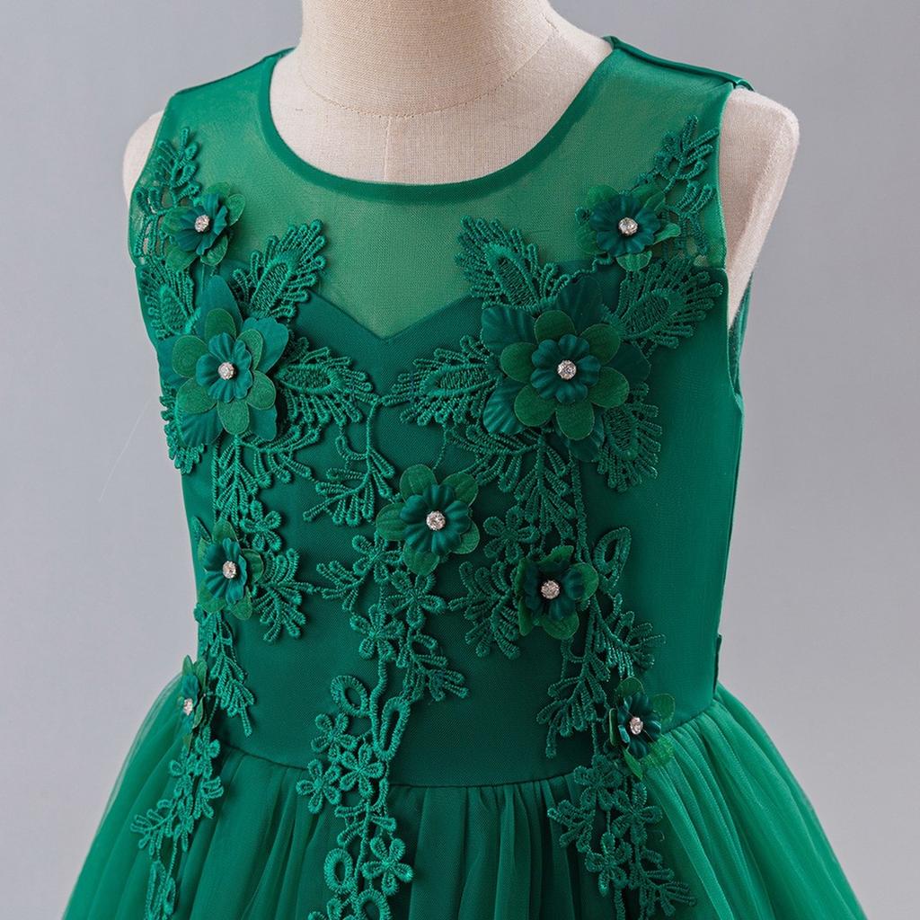 Girls Princess Gown Performance