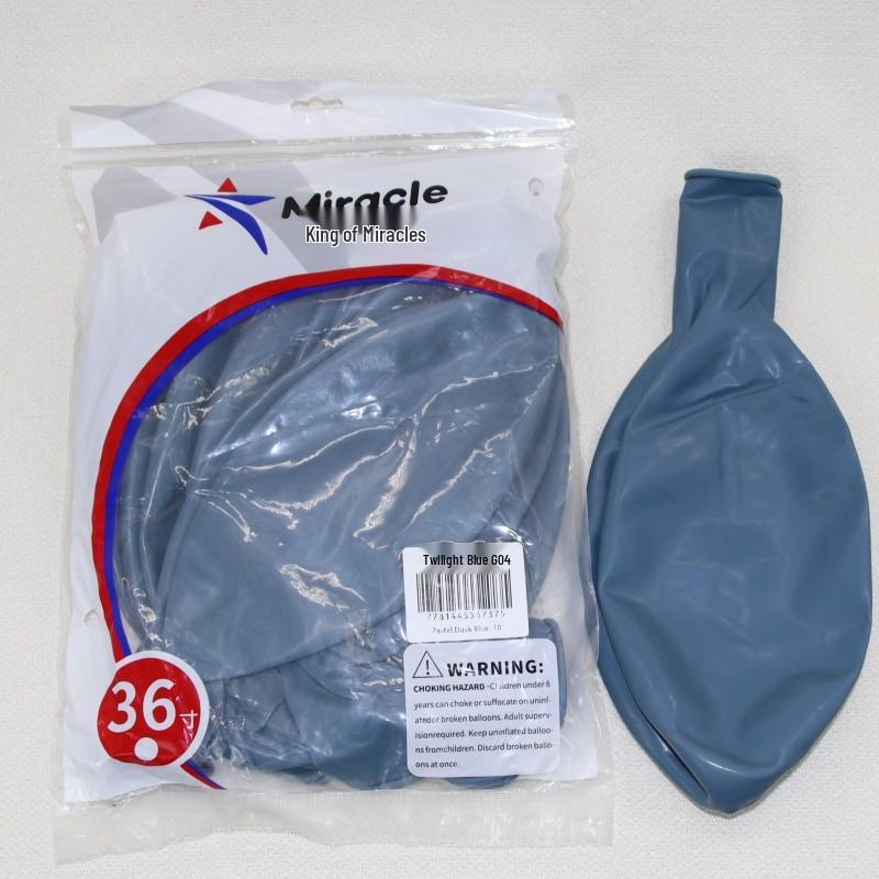 Miracle Star 36" Transparent Latex Balloon for Birthday, Party, Wedding Decor