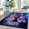 Atletico Madrid Area Rug Suitable For Hallway Study Room Foyer Decorate Room Antislip Carpet Office Home Decor Perfect Gift For Friends Family