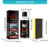 Powerful Glass Polishing Compound For Automotive Use Effectively Dissolves Oil Film Water Spots And Road Grime