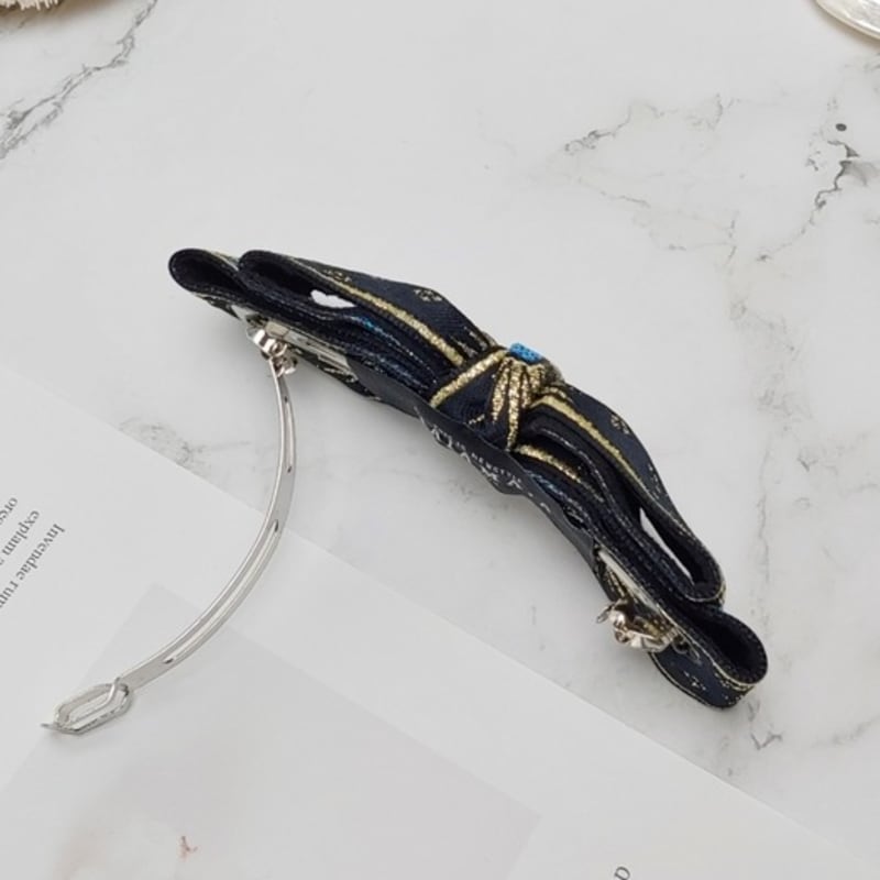 MAIA Retro perlová sponka do vlasů - Zlatá