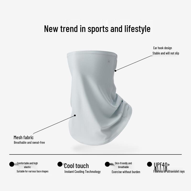 Keep Ice Silk UV Protection Face & Neck Mask