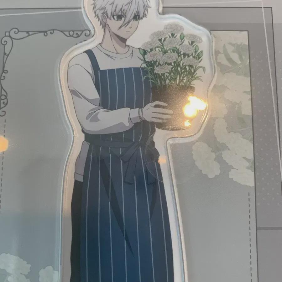 Blue Rock Nagi Seishiro Flower Marche Acrylic Stand Tokyu Hands Collaboration