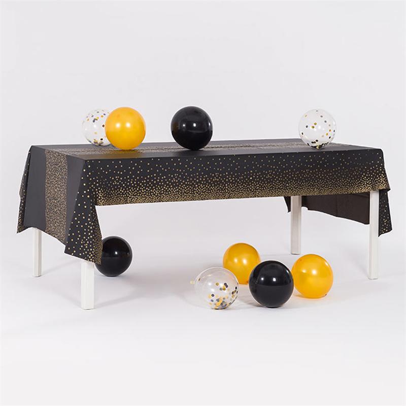 Tablecloth PEVA Dotted Disposable Table Cover Runner Design Party Waterproof Oilproof Tablecloths for Rectangle Tables