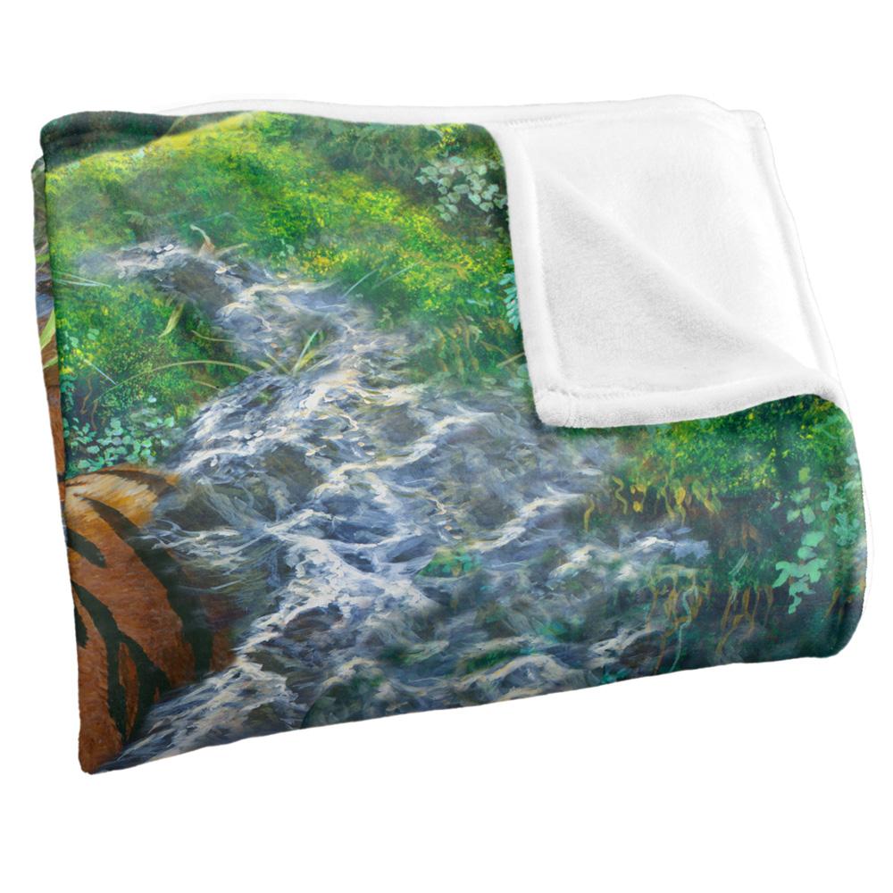 JQ Licensing Silky Tiger Supersoft Blanket