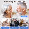 Hearing Aids for Seniors, Hearing Aids Rechargeable with Noise Cancelling and Volume Control, Hearing Amplifier for Adults Hearing Loss, Portable
