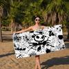 The N-Nightmare B-Before C-Christmas Bath Towel Microfiber Soft Water Absorbing Breathable For Girl Kids Decorative Beach Towel