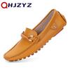 Leather Loafers For Men 2024 Handmade Moccasins Men Flats Casual Leather Shoes Luxury Comfy Mens Loafers Size 47 Zapatos Hombre