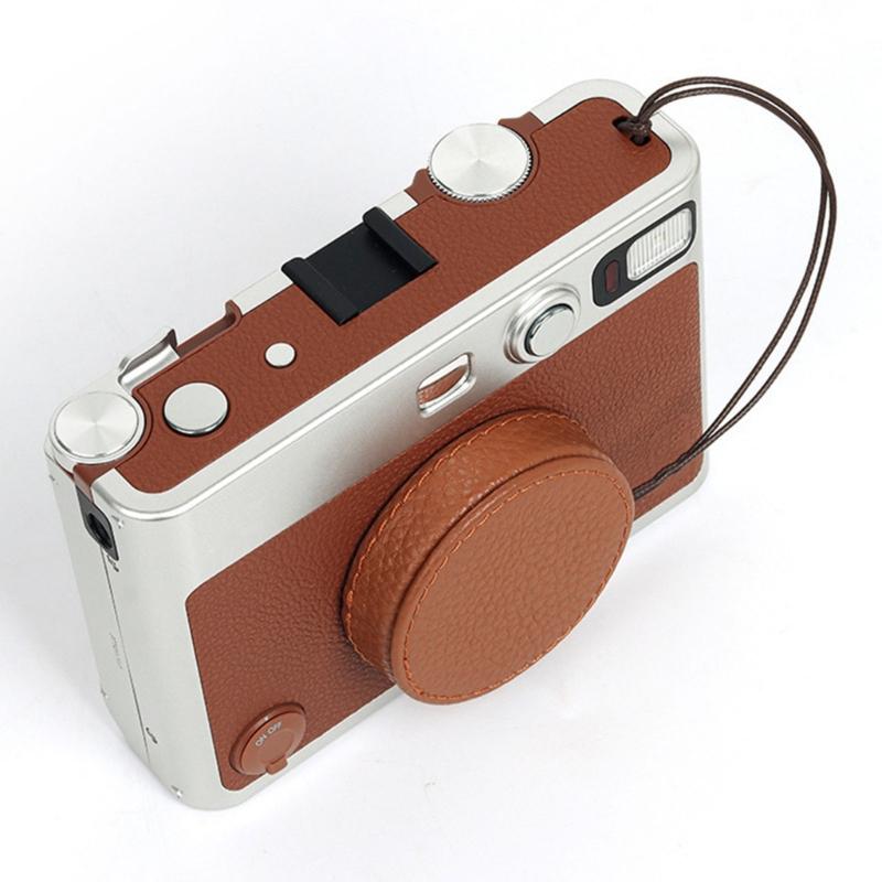 Lens Cap for Mini EVO Camera Dustproof Waterproof Lens Protector Cover Front Lens Cap Dustproof Cover with Lanyard