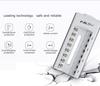 PALO 8 Slots Nimh Nicd Battery Smart Charger with LED Display for 1.2V Aa Aaa Rechargeable Battery Quick Charger
