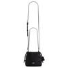 Coach Faye 18 Silver Logo Bucket Bag Mini Women Bags Black CDB67-SVBK