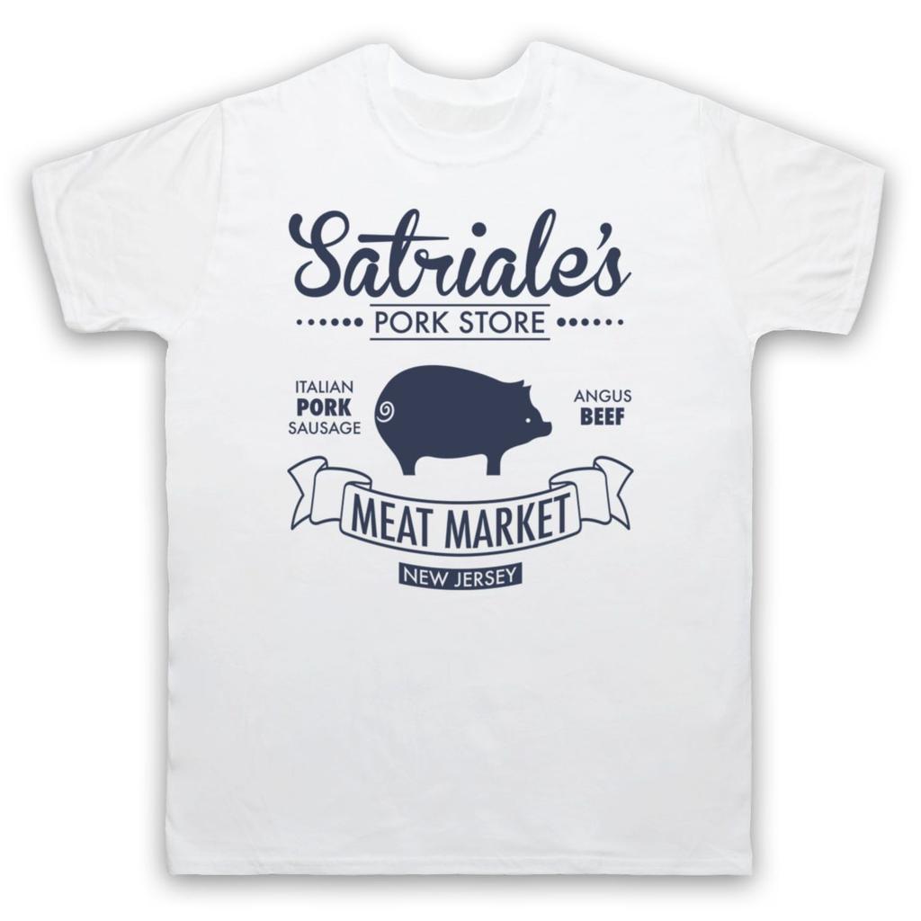 THE SOPRANOS SATRIALE'S PORK STORE HBO Casual Pure Cotton Round-neck T-shirt