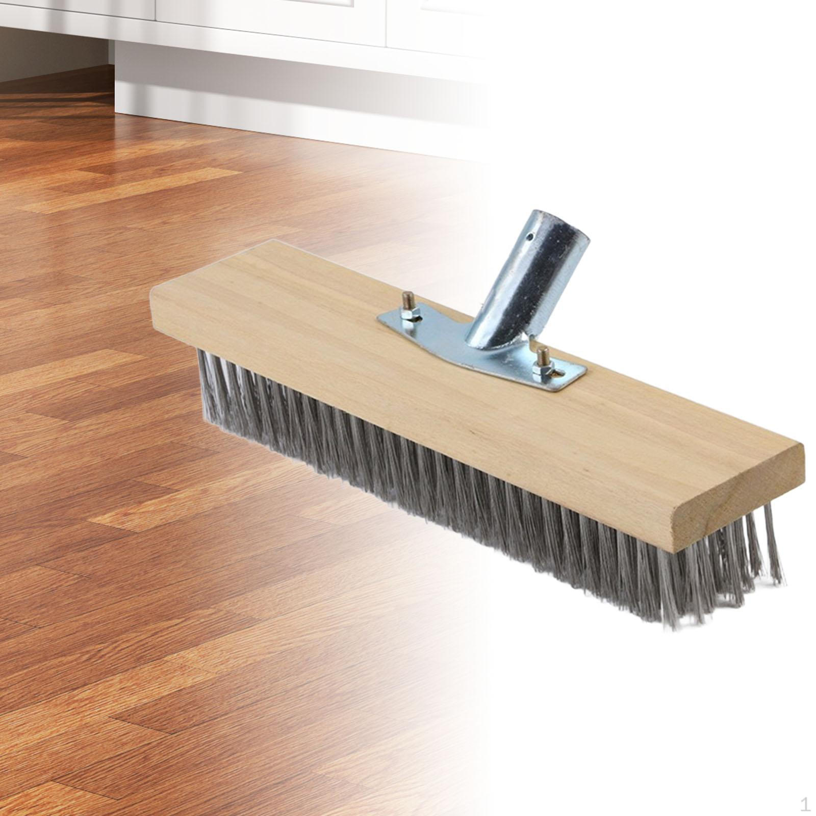 

Бетонная щетка, настил, проволока, очистка кухни, чистка щетины, бассейн, гараж 30cm with Adapter