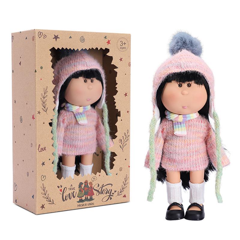 24cm Princess Mia Potato Doll Gift Box Set: Dress-up Barbie Doll for Girls
