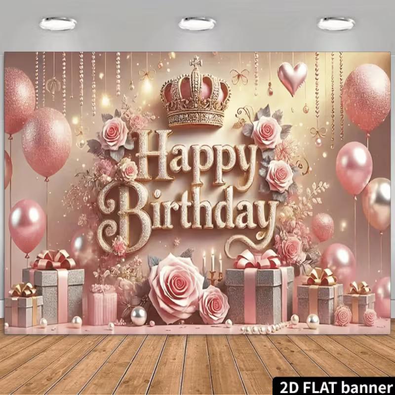 2D Multifunctional Backdrop for Birthday, Festival & Product Photography