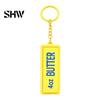 Creative Pendant for Keys Butter Bar Fidget Keychain, Clicker Toy Stress Relief, Cute Lightweight Bag Macaron Color Charm, Portable Novelty