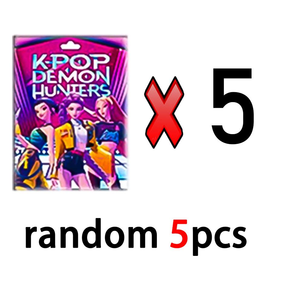 Kpop Demon Hunters Blind Box Figure Toy Set, Collectible, Derpy Tiger, Rumi, Mira, Zoey, Christmas Dolls for Fans, 1-24Pcs