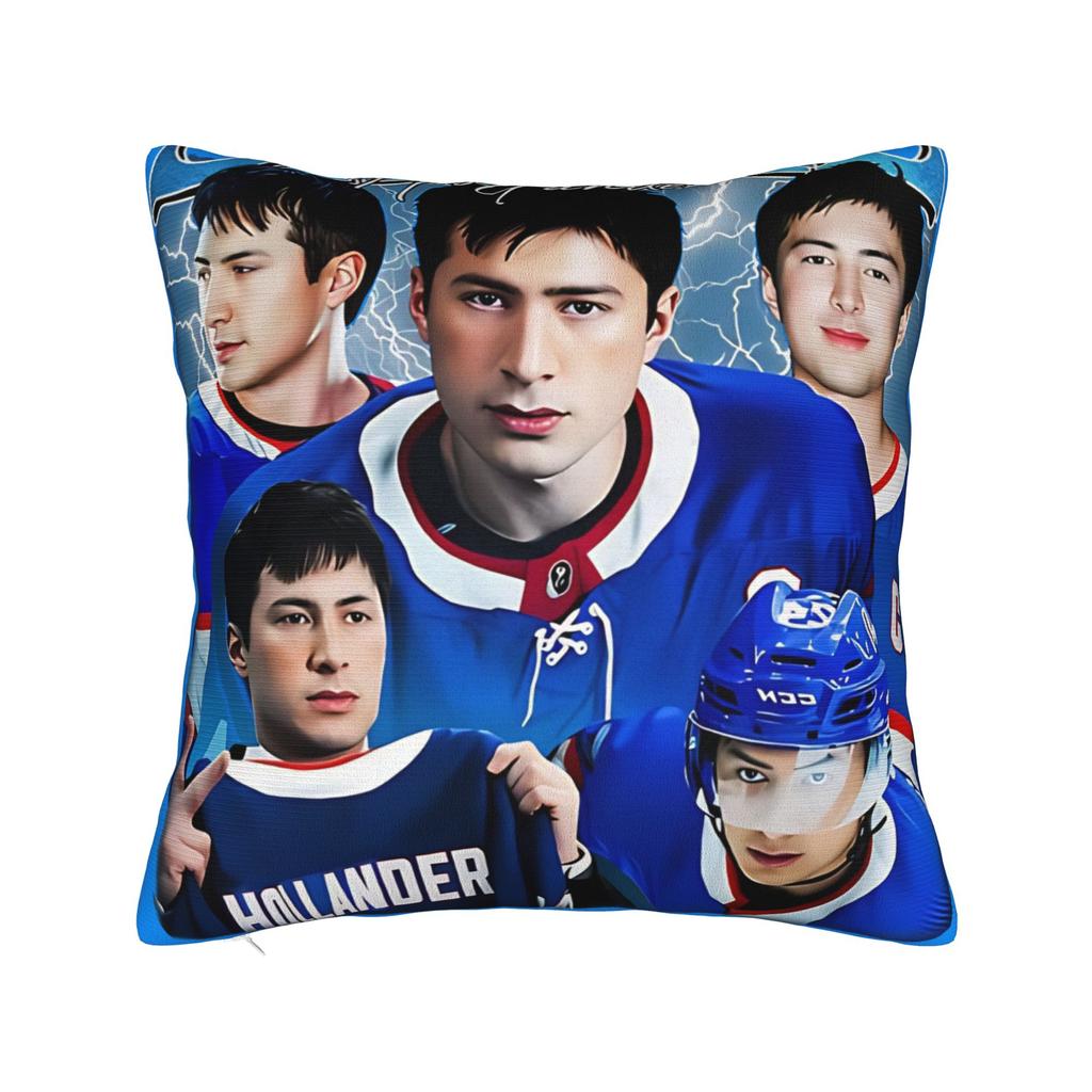 Heated Rivalry Hollander Queer Hockey Square Pillow Cases Cushion Cover Custom Polyester Decorative Pillowcover for Bed xcm