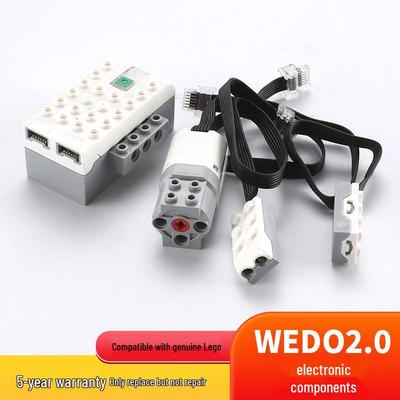 Wedo 2.0: Capteur de distance, Capteur d'angle, Moteur et Accessoires pour la Programmation Robotique en Science et Éducation