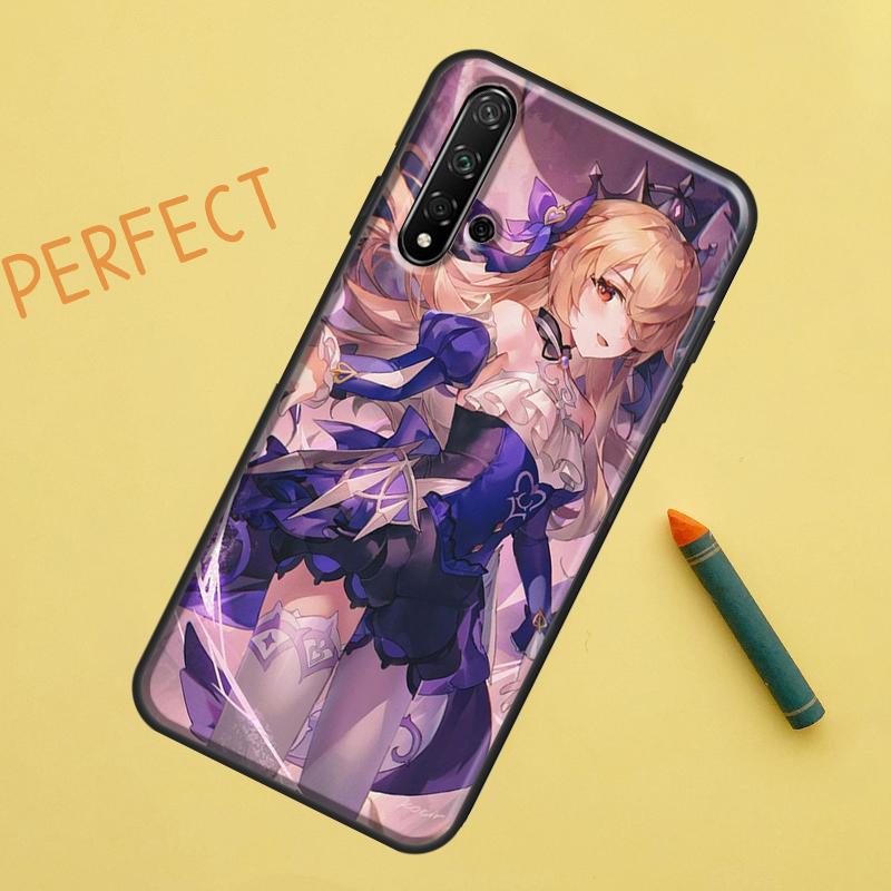 Genshin Impact Case For Huawei Nova Y90 Y70 Y61 Y60 9 10 SE Nova 5T 11i 8i 7i 3i P20 P40 P30 Lite P60 Pro