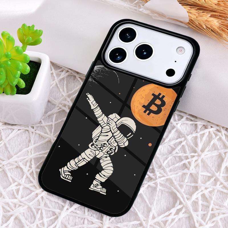 BTC Bitcoin Phone Case for iPhone 17 Air 16 15 11 12 14 13 Pro Max Shockproof Cover