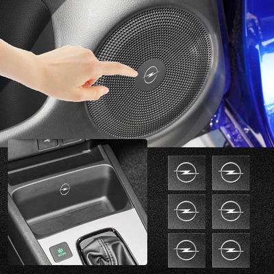 1/2/5/10PCS Car Interior Dekoration Stickers Badges Auto Styling For Astra Insignia Corsa Zafira Meriva Mokka Vivaro Vectra