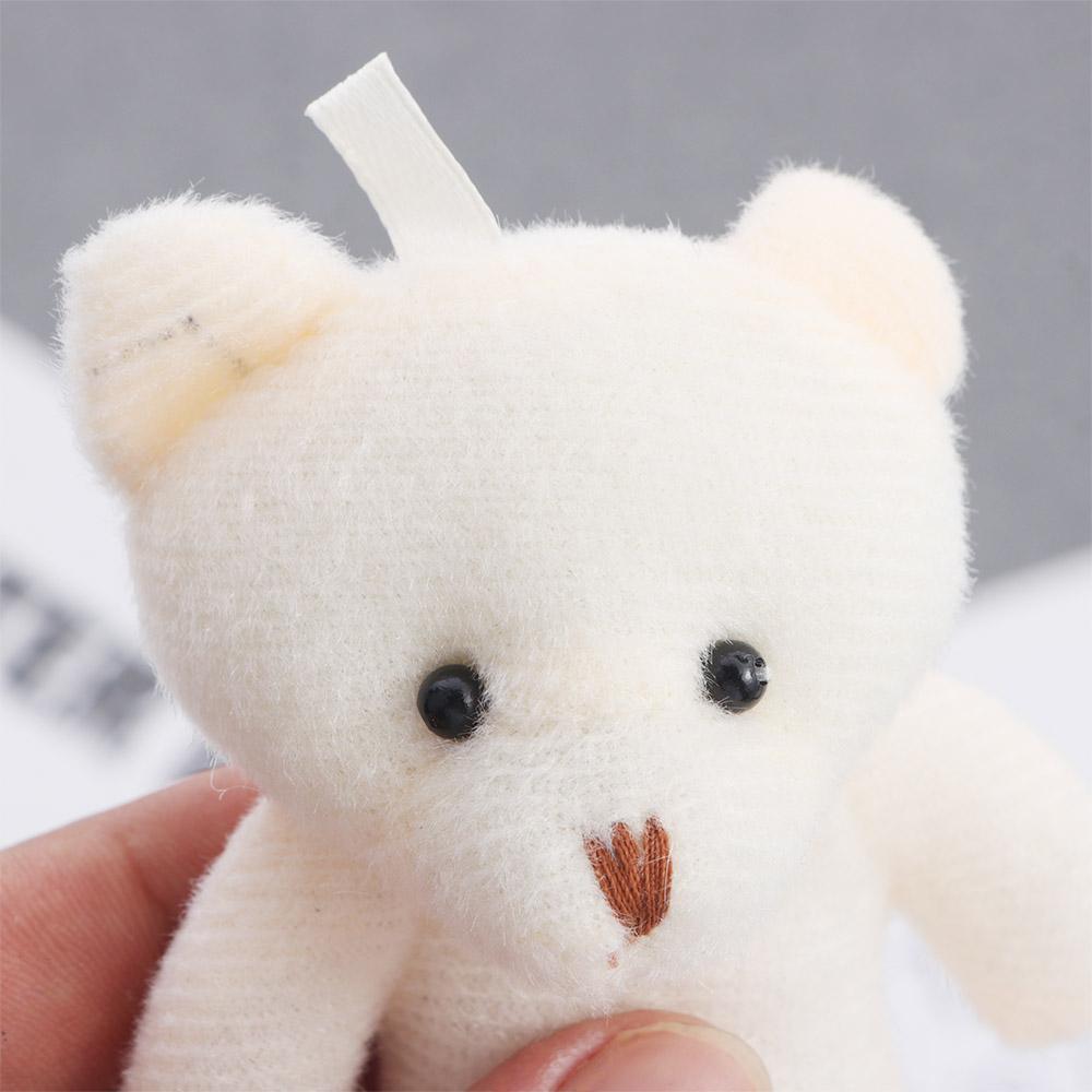 Animal Key Rings Schoolbag Pendant Bear Pendant Mini Plush Bear Bear Plush Doll Plush Bear Toys