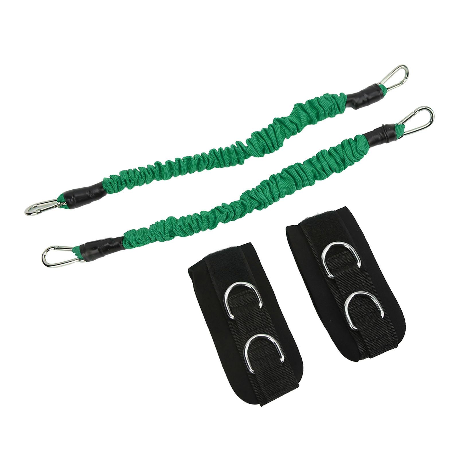 

2 шт. фитнес-ремешки на лодыжку высокая эластичность прочные увеличение мышечной силы улучшение прыгучести