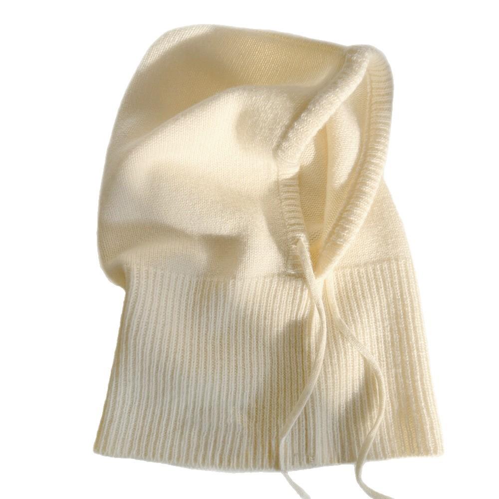 Autumn and Winter Men and Women Knitted Hats for Cervical Vertebrae Neck Scarf  Ears  Thickened and Warm