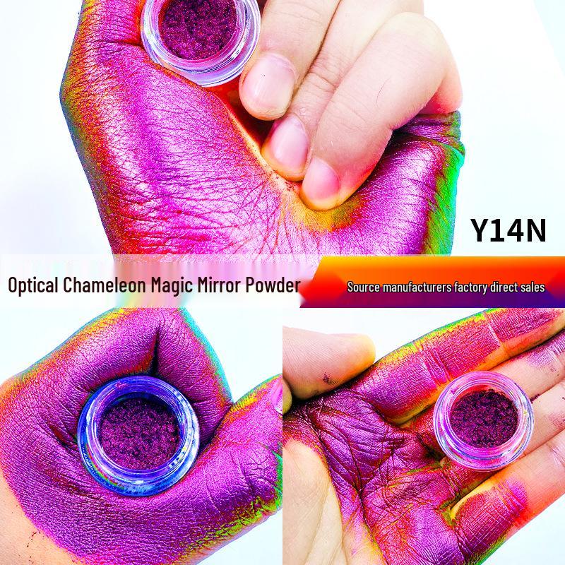 Chameleon Highlighter & Nail Art Magic Mirror Powder