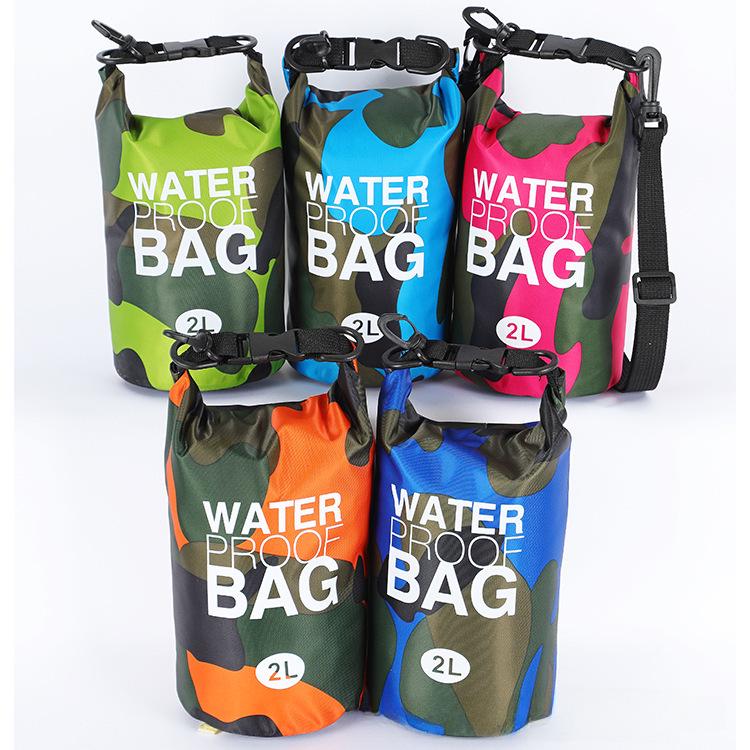 Cross-Border Camouflage Waterproof Shoulder Bag - Beach, Swimming & Storage Bucket