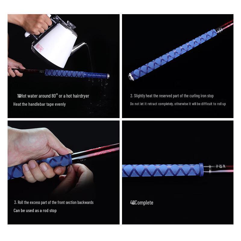 Heat Shrink Knife Handle Grip Sleeves (10-Pack)