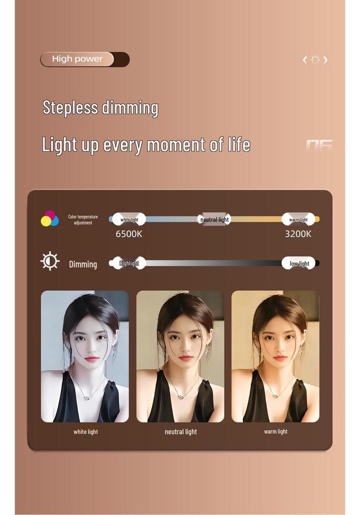 YM300BI 150W RGB Sun Lamp: Live Broadcast & Photography Soft Light
