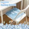 Waterless Gel Ice Pad PVC Children's Cold Pillow Creative Cooling Mat  Summer