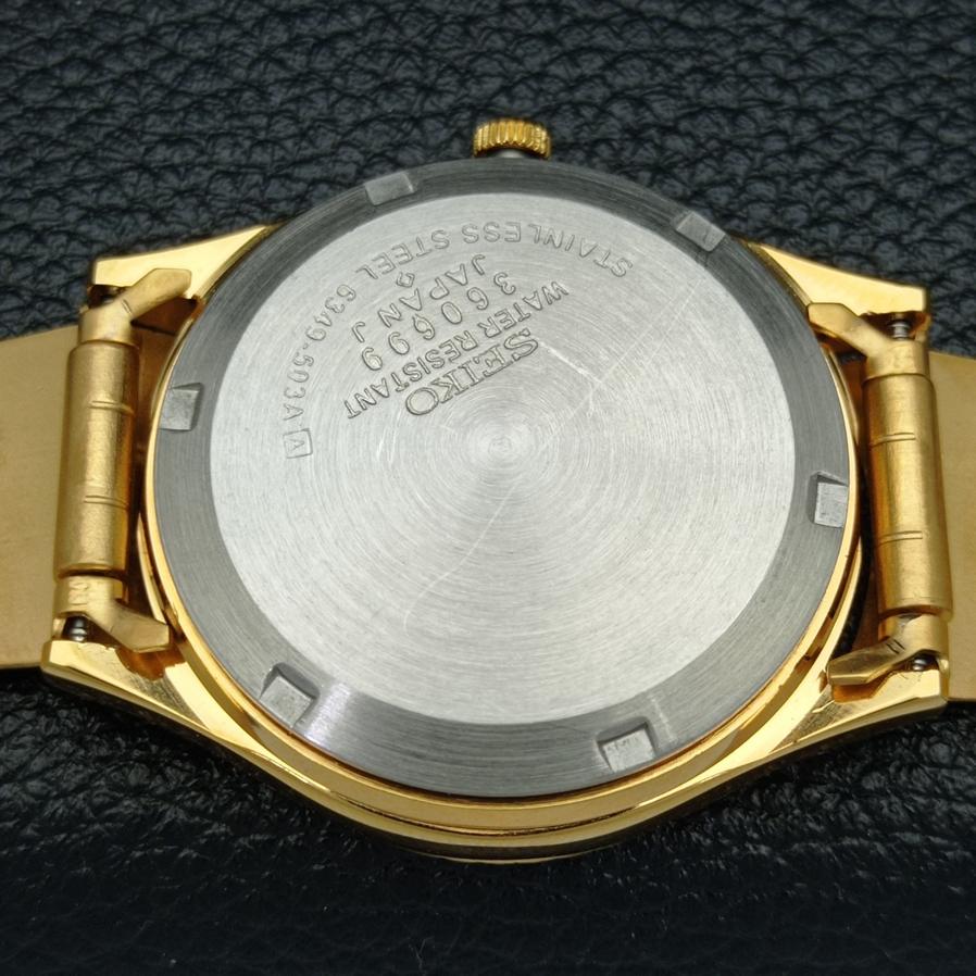 REFURBISHED VINTAGE SEIKO 5 AUTO 6309A JAPAN MENS WHITE DIAL WATCH a425916-2 RL620a-a425916