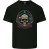 Astro Skull Planets Universe Space Unisexs Light Cotton TShirt