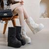 Fashion AIYUQI Trouser Boots Women Platform High Heel 2025 Autumn New Fashion Women Ankle Boots Inner Heightened Women Ankle Boots