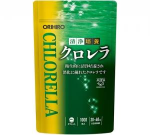 Orihiro Chlorella Chlorella, 1000 Tabs