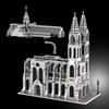 Non-Toxic Moc Gothic Cathedral Large Architecture Series Building Block Collection Model