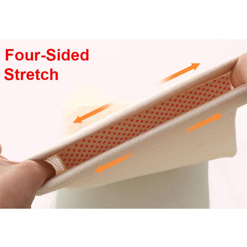 1 stk Gjenbrukbar Kne- og Albuestøtte for Smertelindring - Turmalin Prikkmatrise Varmepute, Støtte for Artritt, Ledd- og Muskelrestitusjon