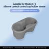 LUCKEASY for Tesla Model 3 Model Y 2023 Central Control Storage Box Ice Crystal Style Armrest Organizer Case Ca Accessories