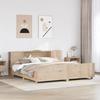 VidaXL Bed Frames Without Mattress 180x200 Cm Solid Pine Wood, Slatted Base, Double Bed Frame, Solid Wood Bed Frame, 3323641