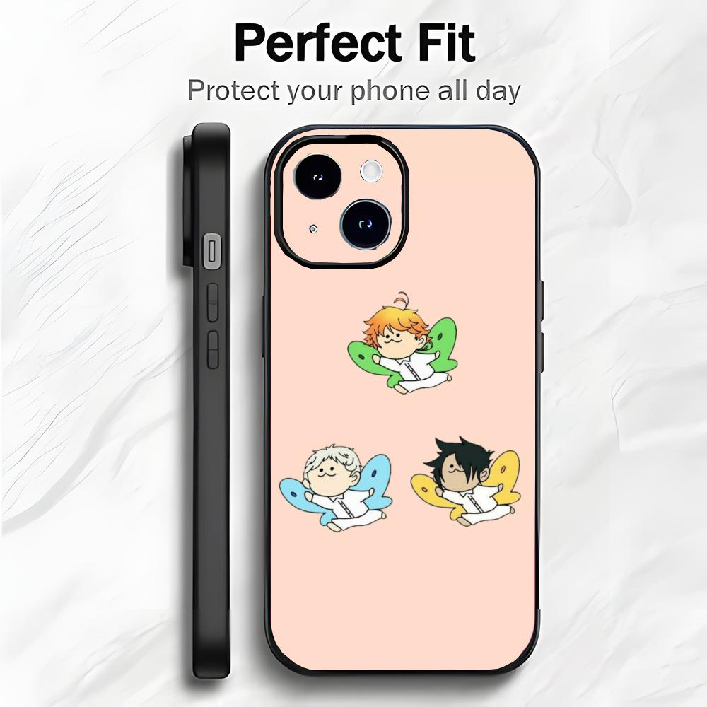 

Anime The P-Promised Neverland Phone Case Phone Case Soft Packaging Lightweight For iPhone17 16 15 14 13ProMax iphone12promax