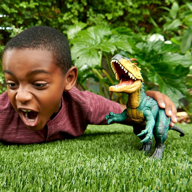 Mattel Jurassic World WELT) Große Aktion! Neovenator [ Dinosaurierspielzeug ] [Gesamtlänge: ca. 35,6 cm] [4 Jahre alt~] HTK78