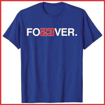 Forever 23 Ryne Sandberg Tribute Baseball Blue Cotton T-Shirt S-5XL