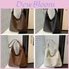 Pu Leather Shoulder Bag For Women With Large Capacity And Zipper Closure For Daily Use