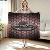 1PC Philips Sport Vereniging Custom Name Patterned Flannel Blanket Suitable For All Seasons for Home Decor Warmth and Comfort Gifts Holiday Present