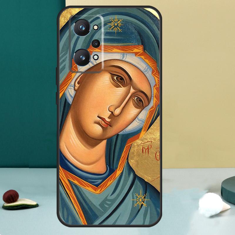 

Virgin Mary For Realme GT 6T 5 6 GT 7 Pro C67 C75 C61 C55 C53 C51 C21Y C25S 10 11 12 13 14 Pro Plus Case Realme 11 Pro Plus