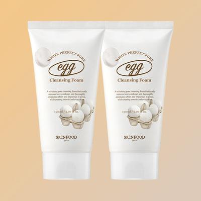 Egg White Perfect Pore Cleansing Foam 150ml X 2
