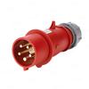 1pcs Industry Plug And Socket Connectors Surface And Concealed Installation 3 4 5 Hole Core 16 A 32A Waterproof Two Three-Phase